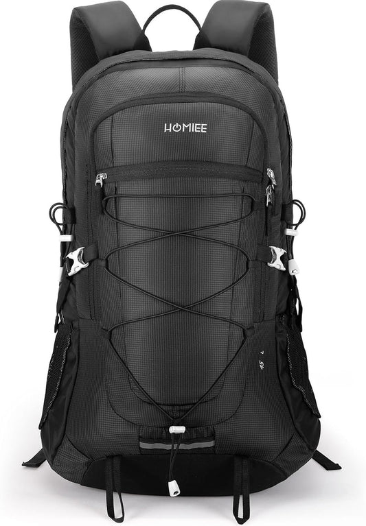 [HOMIEE] 登山リュックザック 45L 大容量 軽量