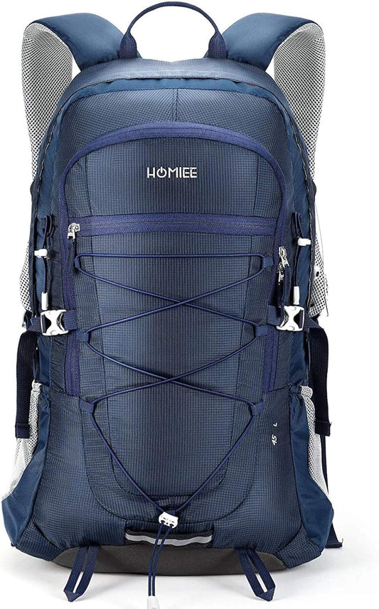 [HOMIEE] 登山リュックザック 45L 大容量 軽量