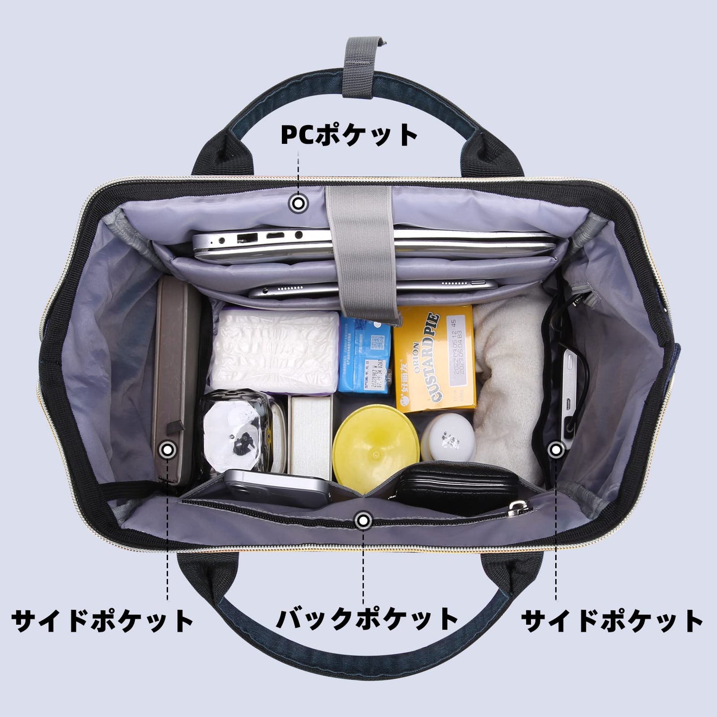 [HOMIEE] リュック レディース 旅行 大容量 B4対応 バックパック 大人軽量 おしゃれ USB充電ポート 15.6インチPC 防水リュックサック ショルダーバッグ 盗難防止 多機能 ビジネス 通勤 通学 旅行 男女兼用 スマートプレゼント